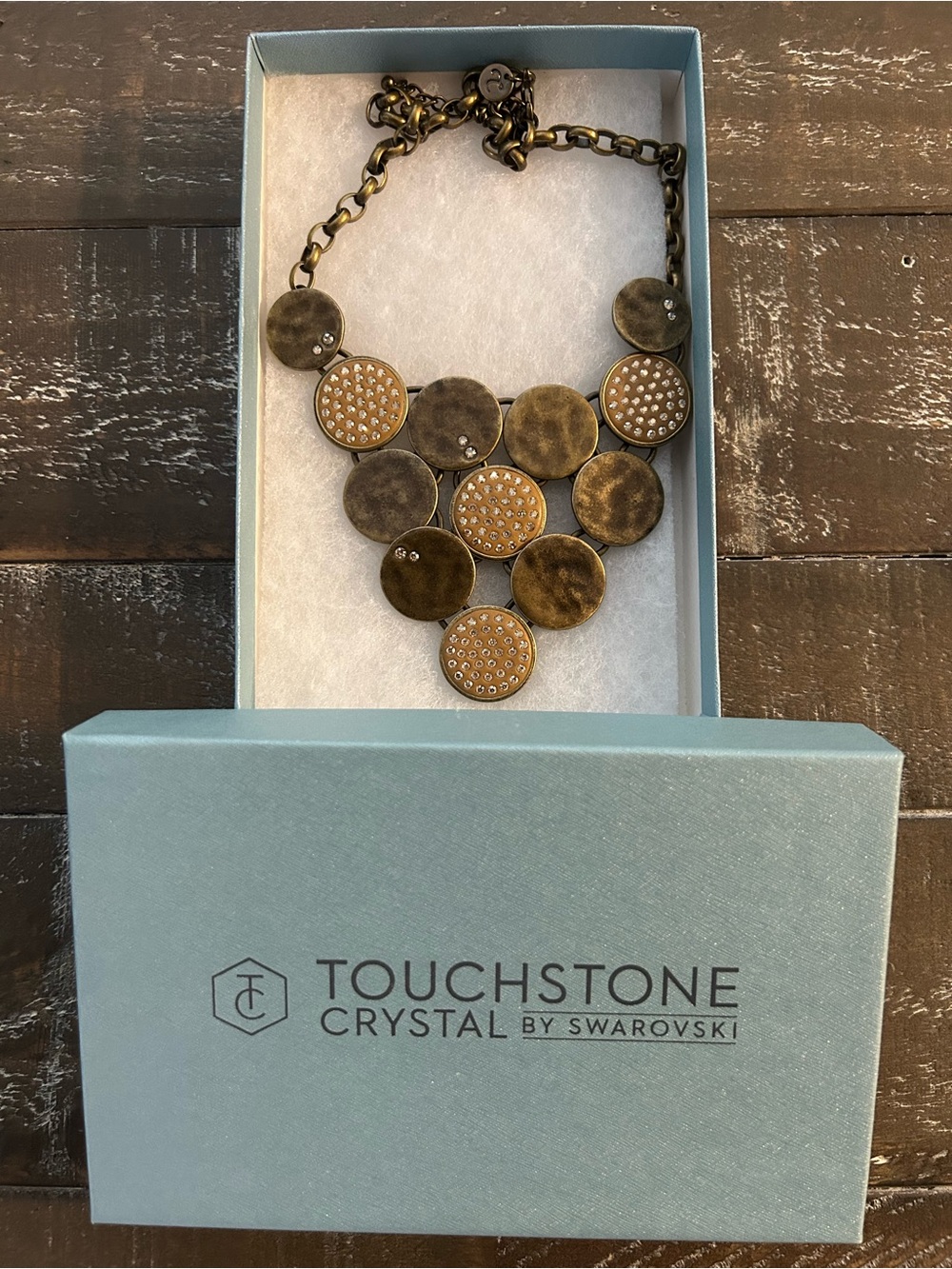 Brand New Touchstone Crystal Necklace